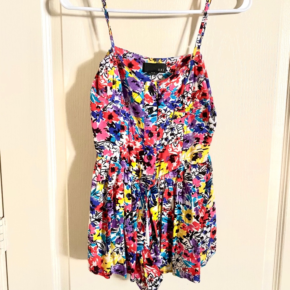 Floral romper!